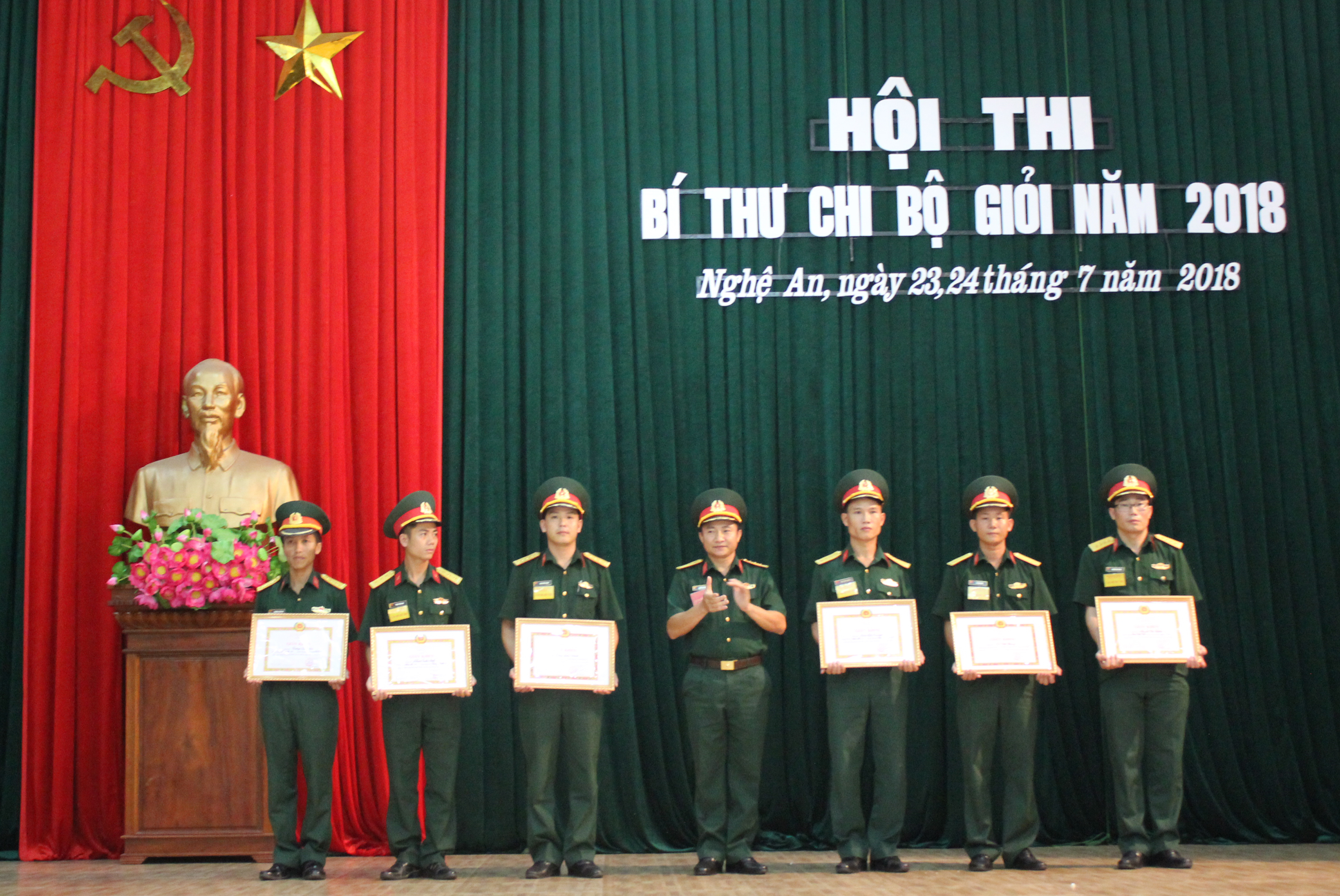 Sư đoàn 324 tổ chức hội thi bí thư chi bộ giỏi năm 2018